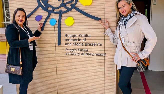 Profissionais da rede de ensino aprofundam conhecimentos sobre a abordagem Reggio Emiliana Itália