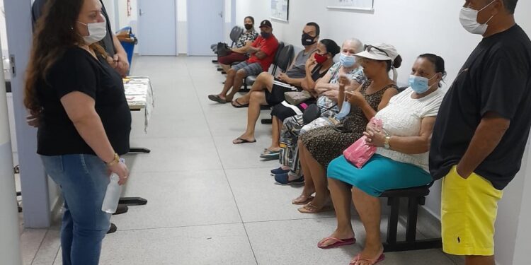 Prefeitura de São Sebastião realiza atendimento a hipertensos e diabéticos na Unidade de Saúde da Família (USF) da Olaria