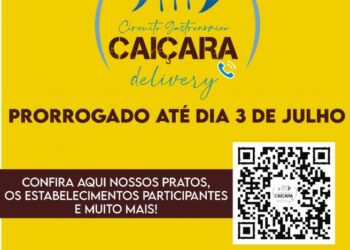 2º Circuito Gastronômico Caiçara Delivery é prorrogado até 3 de julho
