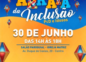 Prefeitura realiza ‘Arraiá da Inclusão’ voltado a pessoas com deficiência (PcDs) e idosos