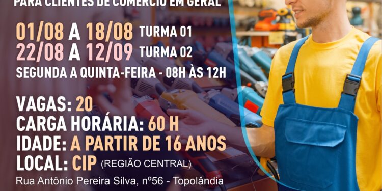 Prefeitura abre inscrições para capacitações gratuitas a moradores da Região Central