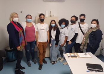 Alunos da Escola Estadual Walkir Vergani confeccionam maquete do novo Hospital que está em exposição na nova unidade
