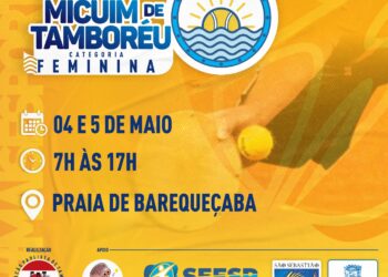 Prefeitura realiza sábado e domingo (04 e 05) a “1ª Copa Micuim de Tamboréu Feminino – 2022” na praia de Barequeçaba