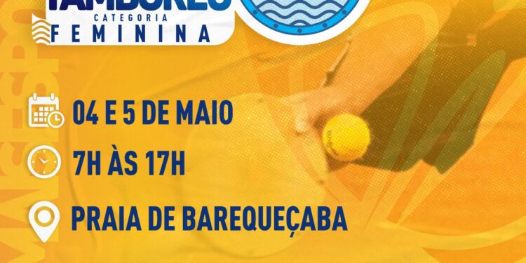 Prefeitura realiza sábado e domingo (04 e 05) a “1ª Copa Micuim de Tamboréu Feminino – 2022” na praia de Barequeçaba