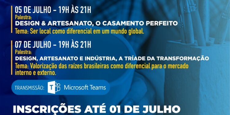 Prefeitura realiza inscrições até 1º de julho para palestras do SEBRAE sobre artesanato