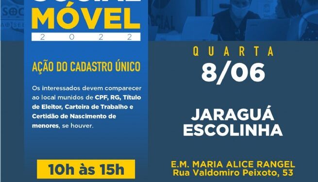Prefeitura de São Sebastião realiza Ação Social Móvel nesta quarta-feira (8) no bairro Jaraguá