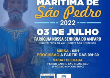 Paróquia Nossa Senhora do Amparo realiza tradicional Procissão Marítima de São Pedro 2022