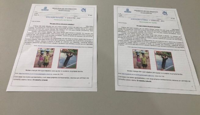 Secretaria da Educação aplica avaliação externa para alunos de Anos Iniciais, Finais e EJA