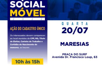 Prefeitura realiza Ação Social Móvel no bairro Maresias