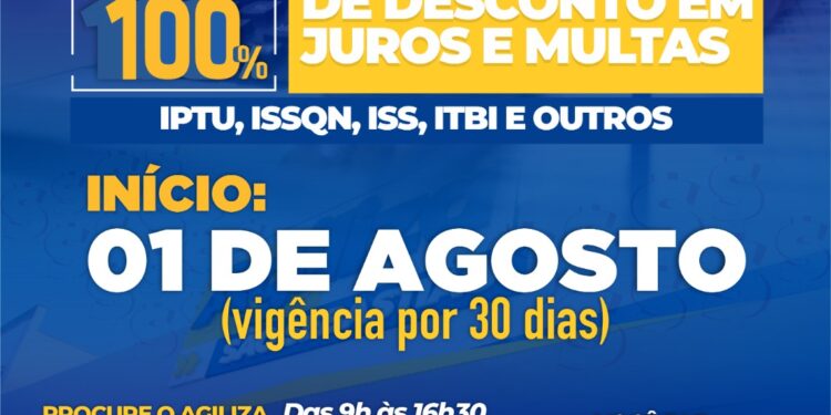 Anistia Fiscal 2022 começa nesta segunda-feira 1º de agosto