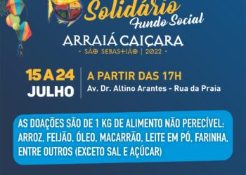 Fundo Social realiza estacionamento solidário e barraca de pescaria durante o Arraiá Caiçara 2022