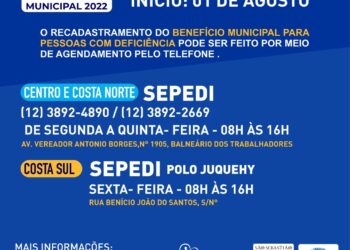 Recadastramento do Passe Livre Municipal 2022 começa nesta segunda-feira 1º de agosto