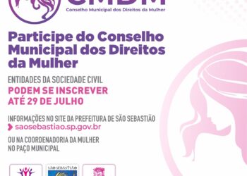 Prefeitura de São Sebastião convoca sociedade civil para compor Conselho Municipal dos Direitos da Mulher