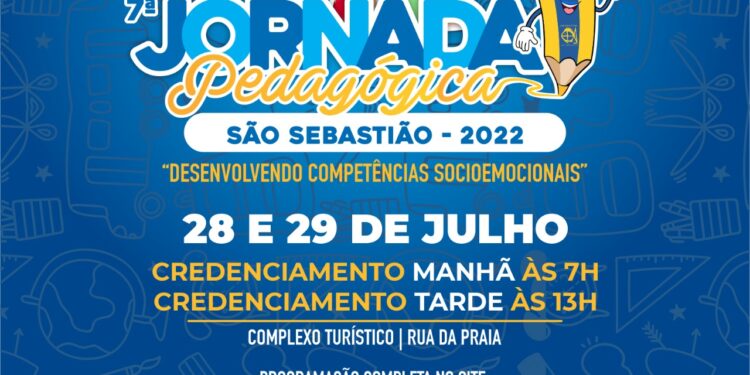 Jornada Pedagógica começa nesta quinta-feira (28) com recorde de inscrições em São Sebastião