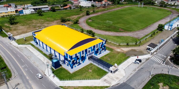 Representantes da Secretaria de Esporte do Estado visitam espaços esportivos de São Sebastião que serão usados nos Jogos Abertos