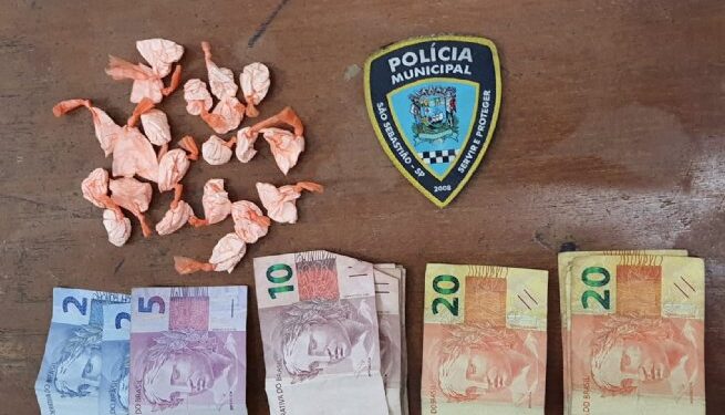 Polícia Municipal de São Sebastião prende em flagrante homem por tráfico de drogas em Boiçucanga