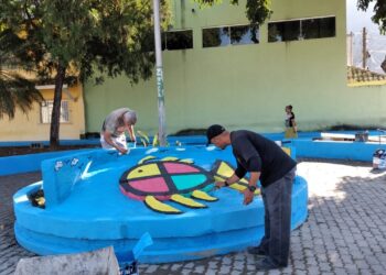 Praças do bairro Topolândia e região são revitalizadas