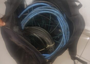 Polícia Municipal de São Sebastião prende homem em flagrante por tentativa de furto de fios em residência no Porto Grande