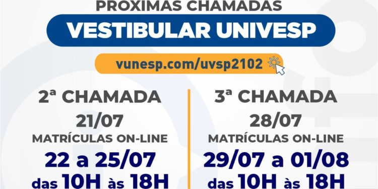 Univesp abre matrículas para 2º Semestre de 2022