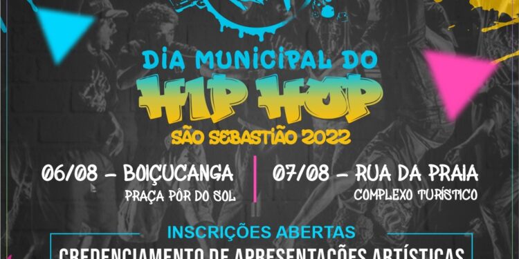 Prefeitura de São Sebastião abre inscrições de credenciamento para se apresentar no evento do Dia Municipal do Hip Hop 