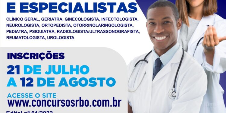 Prefeitura de São Sebastião abre inscrições de concurso público para médicos generalistas e especialistas