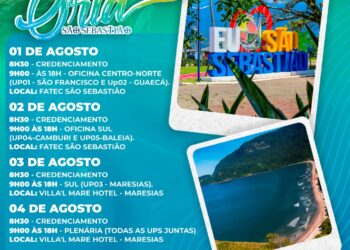 Projeto “Brasil, Essa é Nossa Praia!” do Ministério de Turismo divulga segunda fase do calendário de atividades em São Sebastião