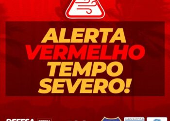 Prefeitura emite alerta para ventos fortes de hoje (8) até quarta-feira (10)