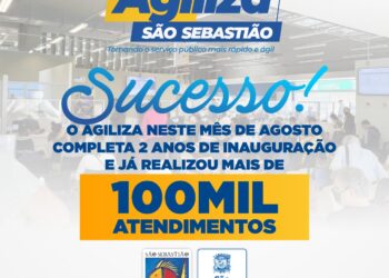 Agiliza São Sebastião comemora 2 anos com mais de 100 mil atendimentos à população