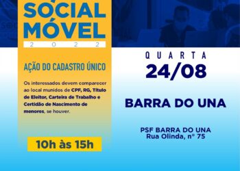 Prefeitura realiza Ação Social Móvel no bairro Barra do Una