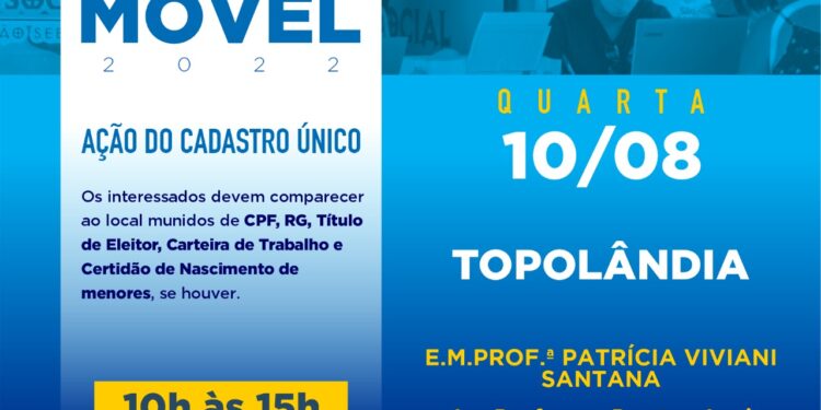 Prefeitura realiza Ação Social Móvel no bairro Topolândia e região