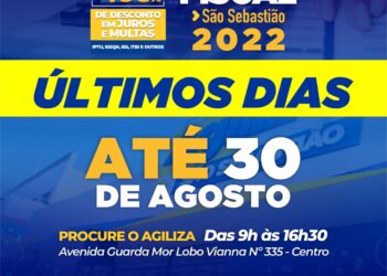 Campanha de Anistia Fiscal 2022 continua até o dia (30)
