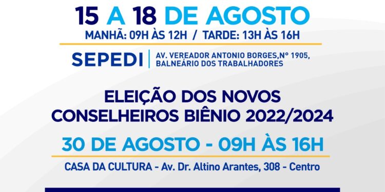 Inscrições para novos membros do Conselho Municipal da Pessoa com Deficiência começam dia 15 de agosto