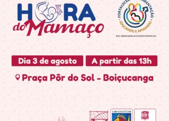 ‘Hora do Mamaço’ acontece na Praça Pôr do Sol em Boiçucanga e na Rua da Praia