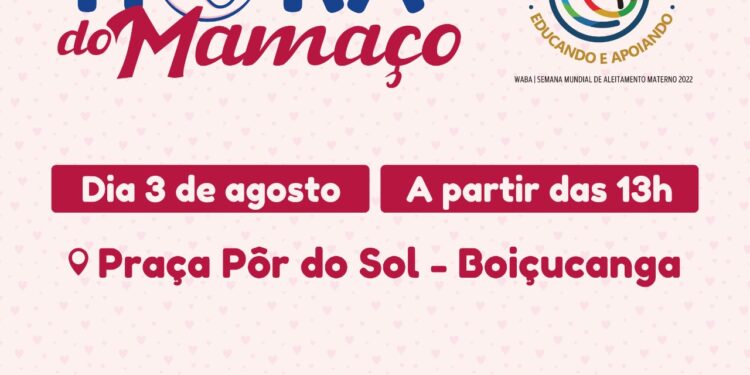 ‘Hora do Mamaço’ acontece na Praça Pôr do Sol em Boiçucanga e na Rua da Praia