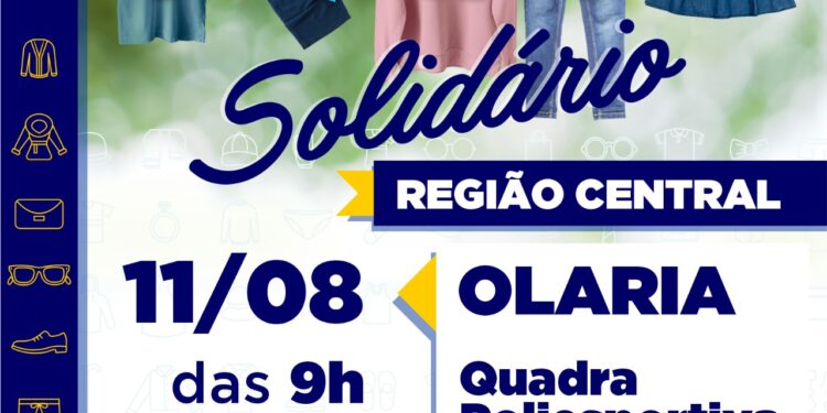 Fundo Social realiza Varal Solidário no bairro Olaria