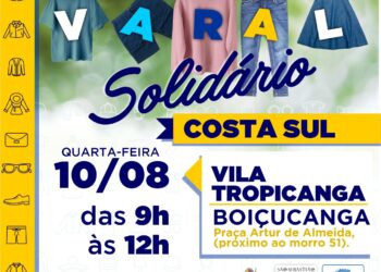 Fundo Social realiza Varal Solidário na Vila Tropicanga