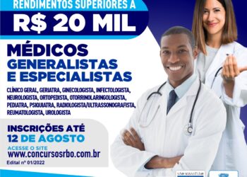Concurso público para médicos generalistas e especialistas da Prefeitura de São Sebastião oferece rendimentos superiores a R$ 20 mil