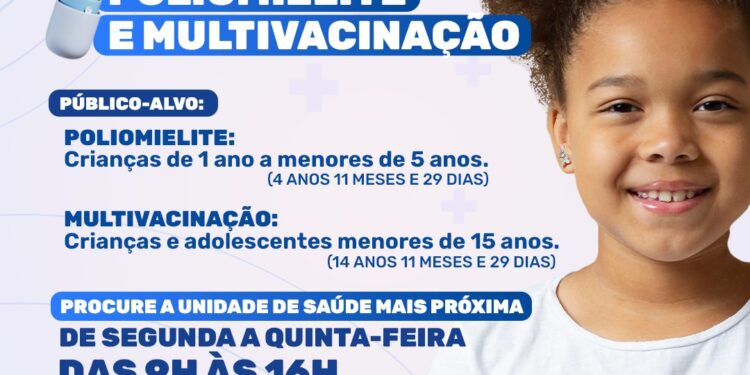 Prefeitura de São Sebastião realiza campanha de multivacinação e contra a poliomielite