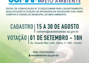 Entidades da sociedade civil podem se inscrever para compor o Conselho Municipal de Meio Ambiente até a próxima terça-feira (30)