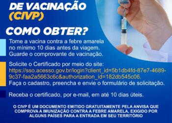 Prefeitura de São Sebastião orienta munícipes a obter o Certificado Internacional de Vacinação de forma online