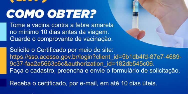 Prefeitura de São Sebastião orienta munícipes a obter o Certificado Internacional de Vacinação de forma online