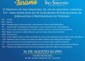 Convite – XI Congresso Internacional de Jornalistas e Profissionais de Turismo