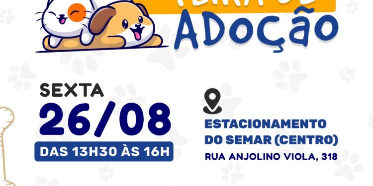 Prefeitura de São Sebastião realiza Feira de Adoção de Cães e Gatos nesta sexta-feira (26) na região central