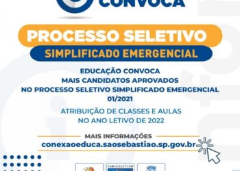 Prefeitura convoca mais 141 candidatos aprovados no Processo Seletivo Simplificado Emergencial 01/2021