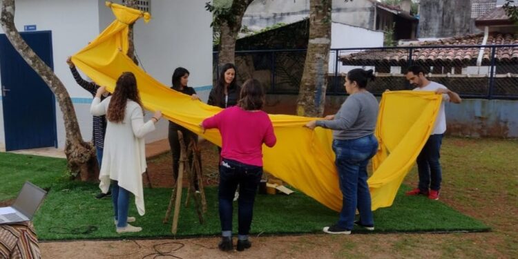 São Sebastião realiza terceira etapa da formação sobre a abordagem Reggio Emilia