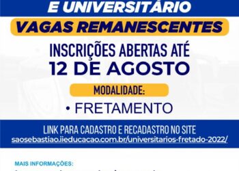 Prefeitura abre inscrições para vagas remanescentes do transporte escolar universitário