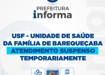 Unidade de Saúde da Família (USF) de Barequeçaba está com atendimento suspenso