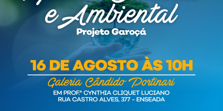 Mostra Cultural e Ambiental do projeto Garoça é inaugurada amanhã na galeria Candido Portinari