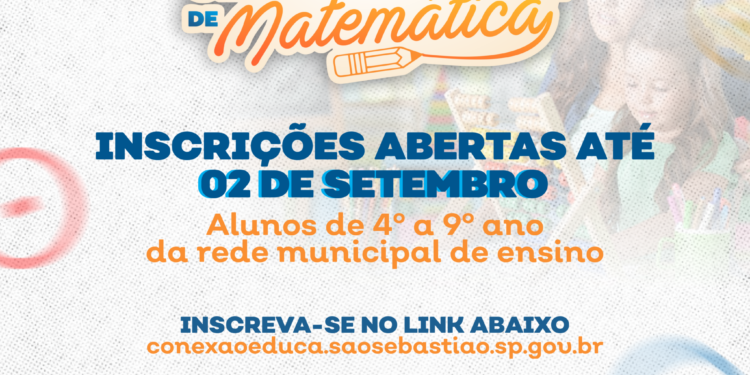 Prefeitura de São Sebastião realiza 1ª Olimpíada Sebastianense de Matemática