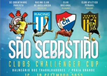 Clubs Challenger Cup reunirá principais times sul-americanas de beach soccer em São Sebastião